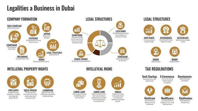 What legalities in business setup in Dubai?
