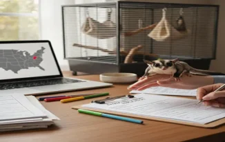Your Essential Guide to Owning a Sugar Glider: Legal States and Permit Requirements