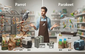Cost Breakdown of Adopting and Choosing a Pet Parrot Versus a Parakeet