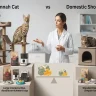 Cost of Caring for a Savannah Cat Versus a Domestic Cat