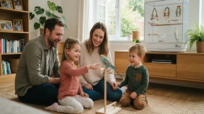 How to Choose the Right Pet Bird for Families with Small Kids