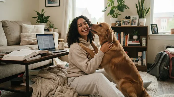 Mental Health Benefits of Dog Ownership for College Students